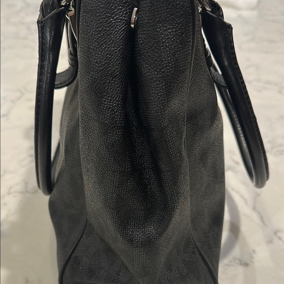 Michael Kors Black Tote with Silver Accents - Picture 5 of 10